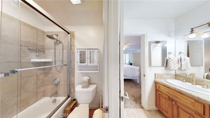 Bathroom, Bedroom, Glass Shower, Interior