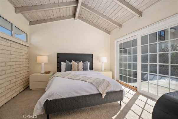 Bedroom, Interior, Stone Walls, Wooden Beams, Wooden Ceilings