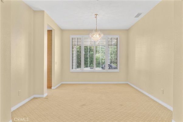 Chandelier, Empty room, Interior