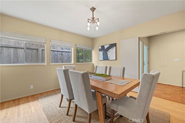 Dining room, Interior, Wood Texture Flooring