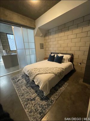 Bedroom, Interior, Stone Walls