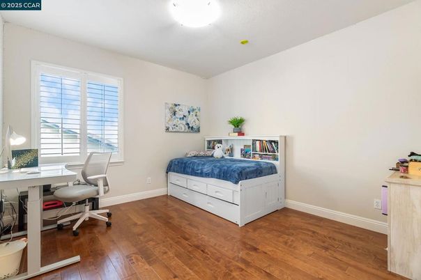 Bedroom, Home Office, Interior, Wood Texture Flooring