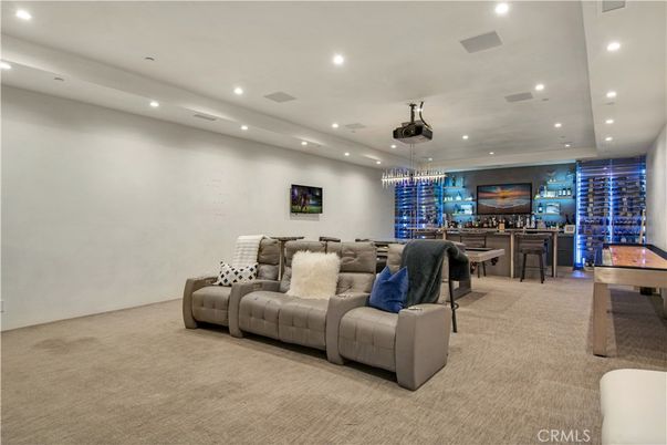 Game Room, Interior, Living room, Pendant Lights, Recessed Lighting