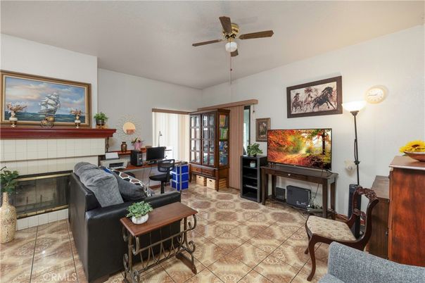 Fireplace, Home Office, Interior, Living room
