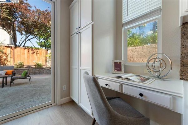 Home Office, Interior, Wood Texture Flooring