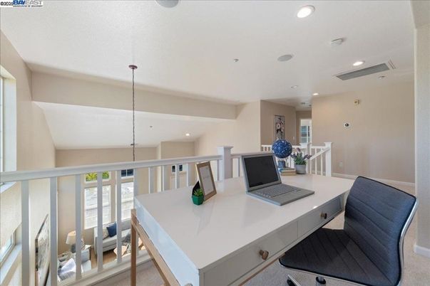 Home Office, Interior, Recessed Lighting