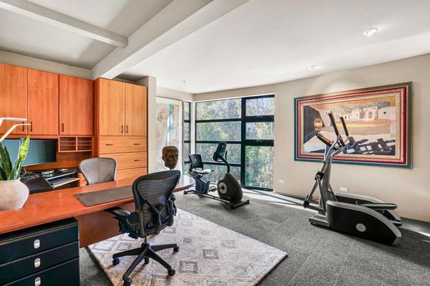 Fitness Equipment, Home Office, Interior, Recessed Lighting