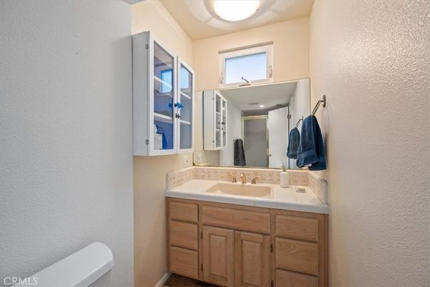 Bathroom, Interior, Recessed Lighting, Tile Countertops