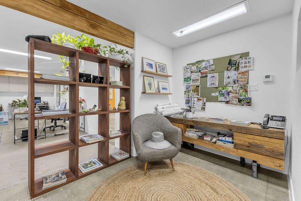 Home Office, Interior, Recessed Lighting