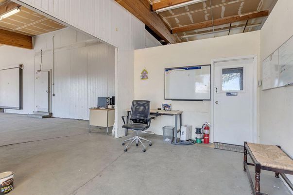 Home Office, Interior, Wooden Beams
