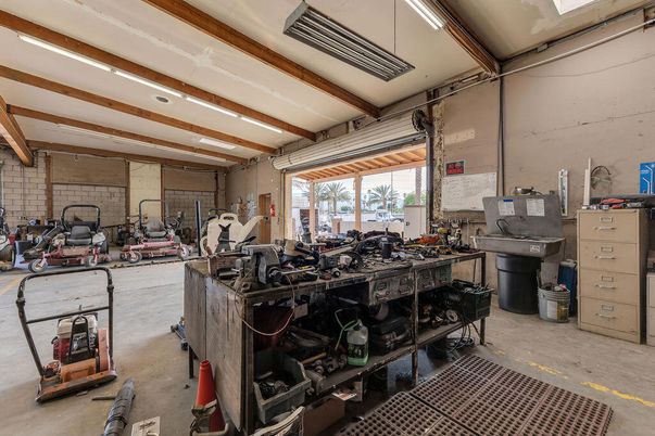 Garage, Interior, Stone Walls