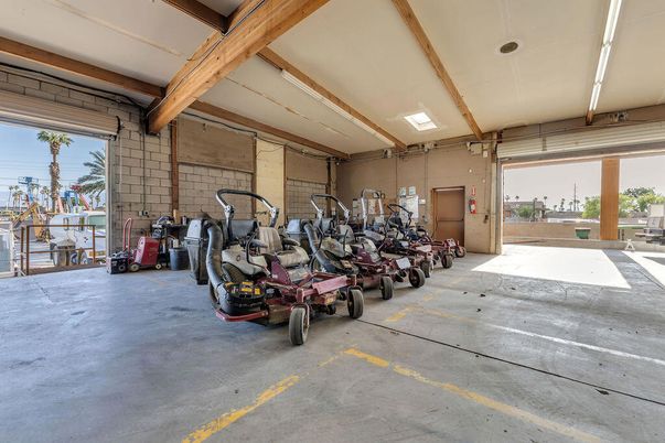 Garage, Interior, Stone Walls