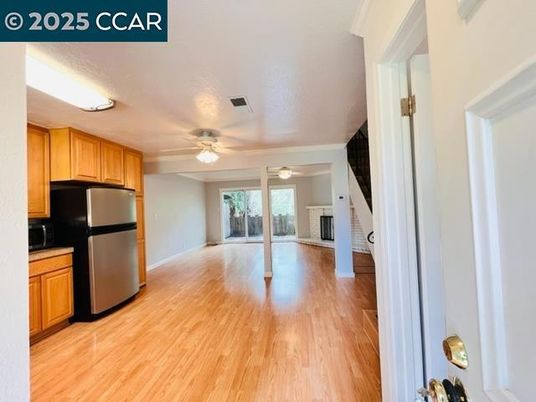 Empty room, Interior, Kitchen, Wood Texture Flooring