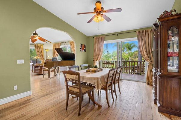 Dining room, Interior, Piano, Wood Texture Flooring