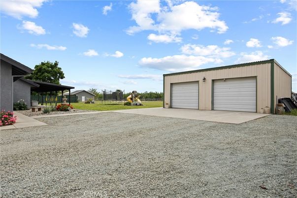 Backyard, Detached Garage, Exterior