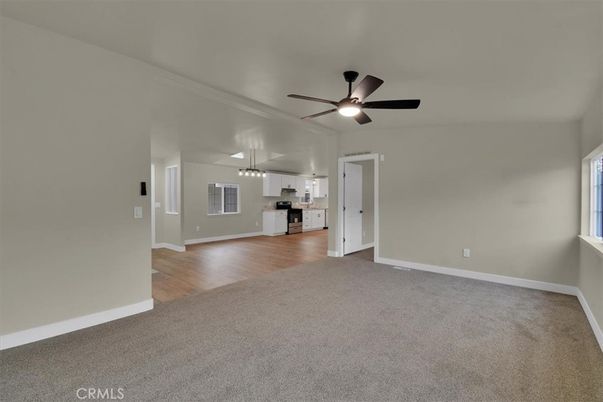 Empty room, Interior, Kitchen, Wood Texture Flooring