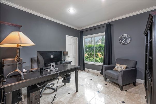 Home Office, Interior, Recessed Lighting