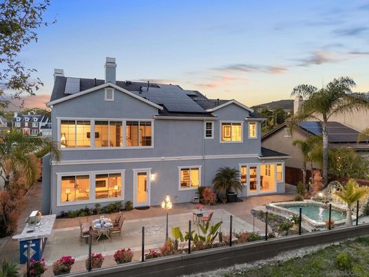 Exterior, Pool, Solar Panels