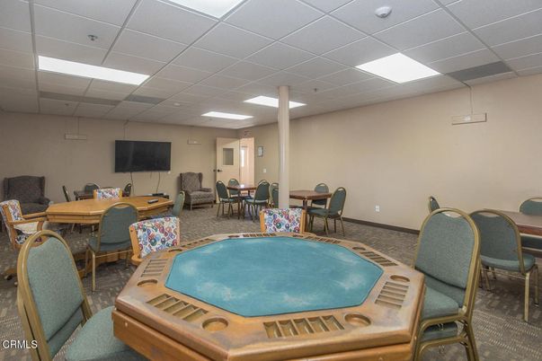 Dining room, Interior, Pool, Recessed Lighting