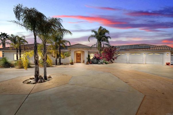 Attached, Exterior, Facade, Solar Panels, Mediterranean