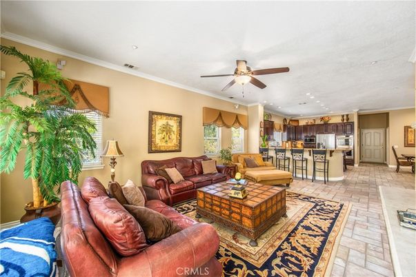 Dining room, Interior, Kitchen, Living room, Recessed Lighting