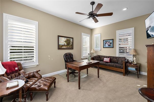 Home Office, Interior, Recessed Lighting
