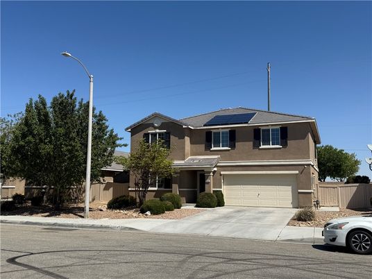 Attached, Exterior, Facade, Solar Panels, Mediterranean