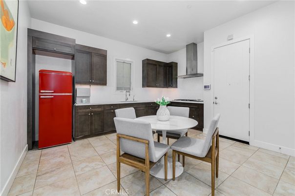 Dining room, Interior, Kitchen, Recessed Lighting