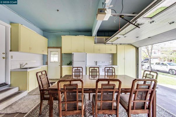 Dining room, Interior, Kitchen