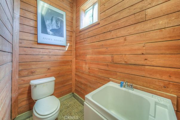 Bathroom, Interior, Wooden Walls