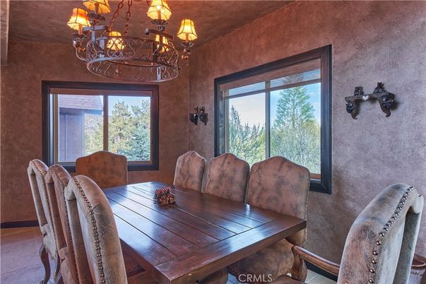 Chandelier, Dining room, Interior