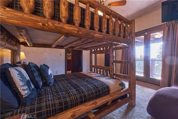 Bedroom, Interior, Wooden Beams
