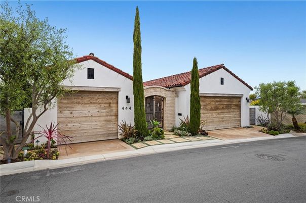 Attached, Exterior, Facade, Spanish Mediterranean