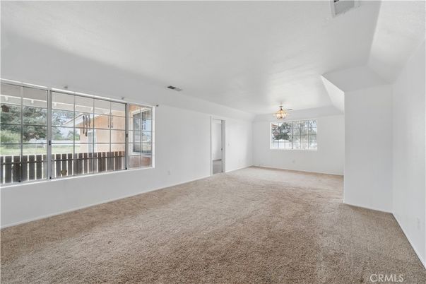 Chandelier, Empty room, Interior