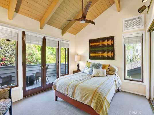 Bedroom, Interior, Wooden Beams, Wooden Ceilings