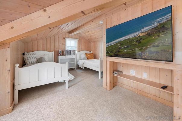 Bedroom, Interior, Wooden Ceilings, Wooden Walls