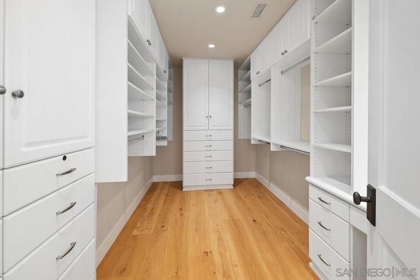 Interior, Recessed Lighting, Walk-in Closets, Wood Texture Flooring