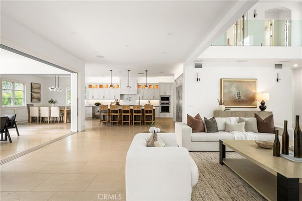 Dining room, Interior, Kitchen, Living room, Pendant Lights, Recessed Lighting, Stainless Steel Appliances
