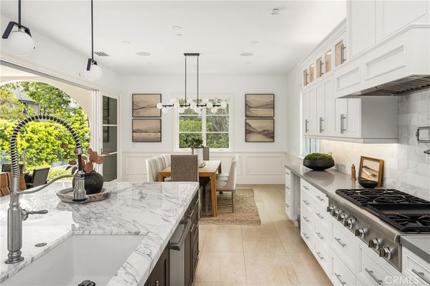 Dining room, Interior, Kitchen, Pendant Lights, Recessed Lighting
