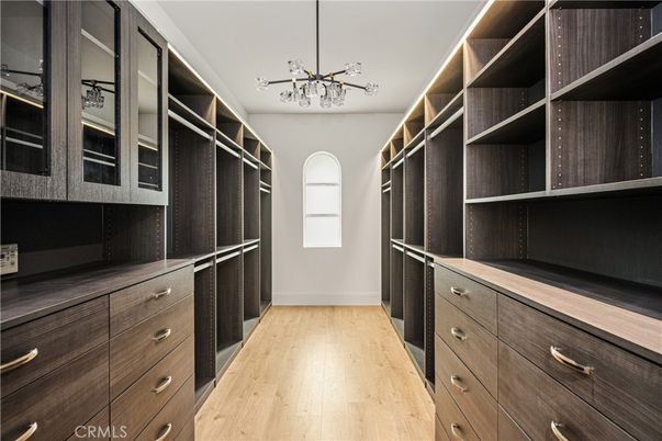 Interior, Walk-in Closets, Wood Texture Flooring