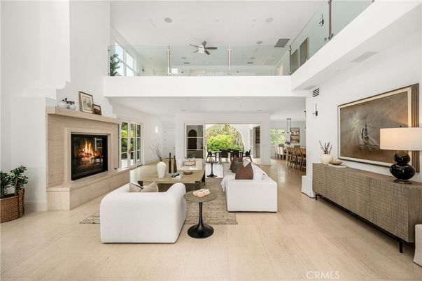 Dining room, Fireplace, Interior, Living room, Wood Texture Flooring