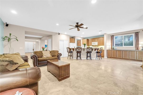 Interior, Kitchen, Living room, Recessed Lighting