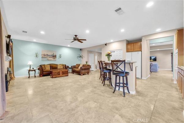 Interior, Kitchen, Living room, Recessed Lighting