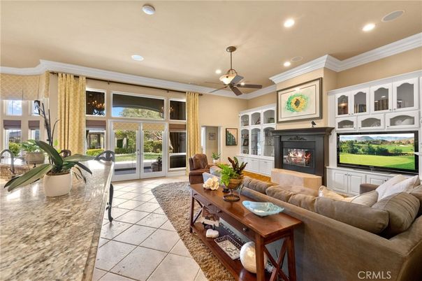 Fireplace, Interior, Living room, Recessed Lighting