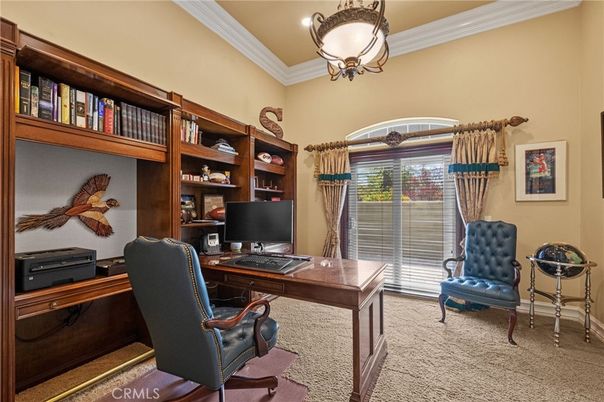 Chandelier, Home Office, Interior