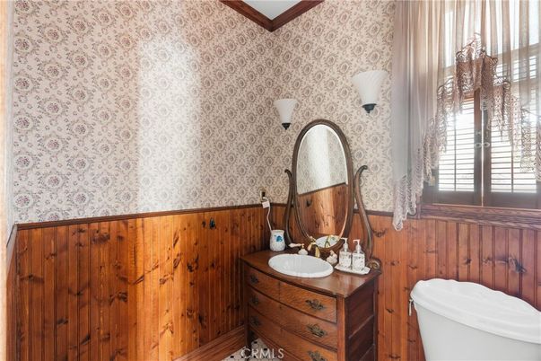 Bathroom, Interior, Wooden Walls