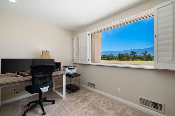Home Office, Interior, Recessed Lighting