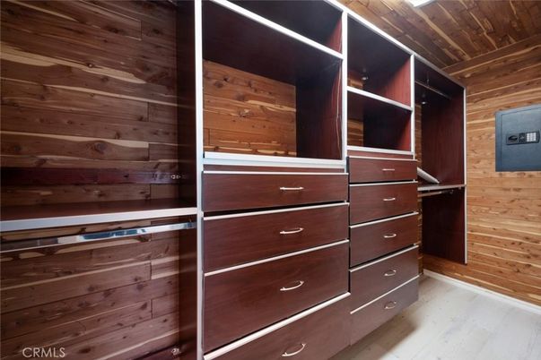 Interior, Walk-in Closets, Wooden Ceilings, Wood Texture Flooring, Wooden Walls