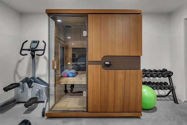 Fitness Equipment, Interior, Sauna Room