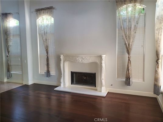 Fireplace, Interior, Wood Texture Flooring